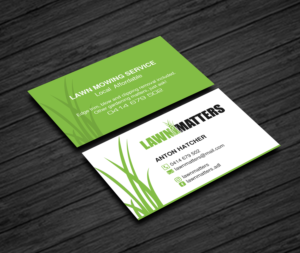 Visitenkarten-Design von Creations Box 2015 für Lawn Matters | Design #24181334