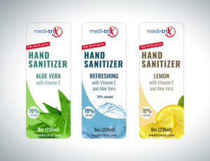 Meditrix Hand Sanitizer - Label Design | Etikett-Design von Lezette_G