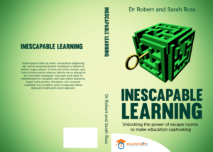 Cover for book on creating escape rooms for educational purposes | Buchumschlag Design von Wally_F