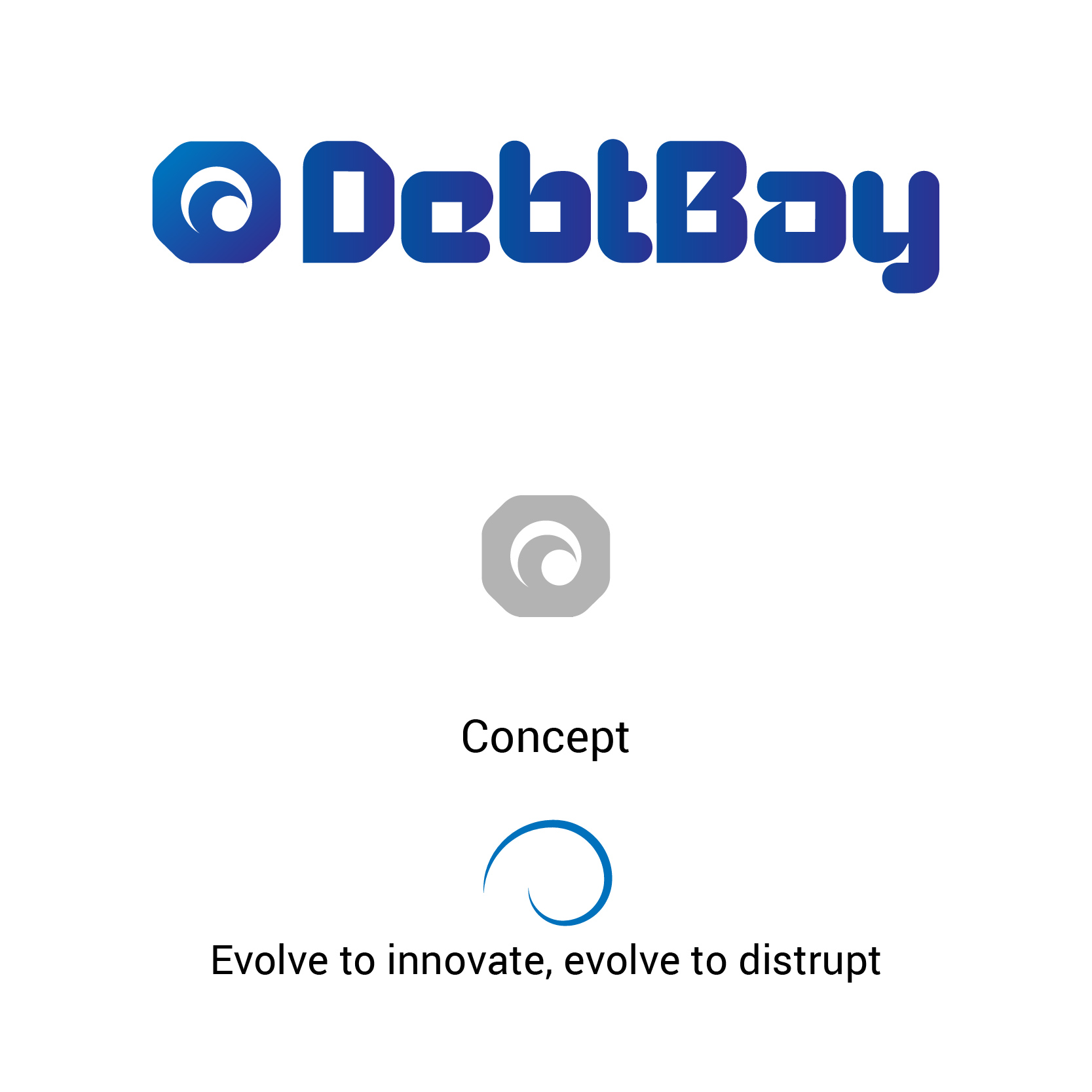 Logo Design by Jaydevb for DebtBay GmbH | Design #24196207