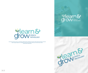 Learn & Grow Speech Pathology | Logo-Design von GBDESIGN