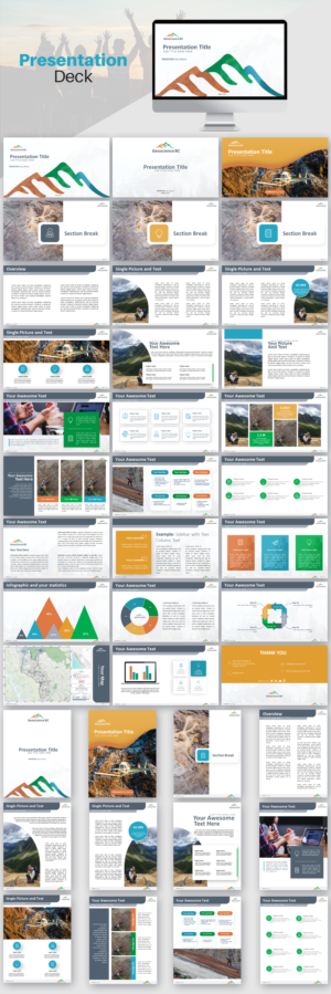 PowerPoint Design by IndreDesign for Geoscience BC | Design #24189094