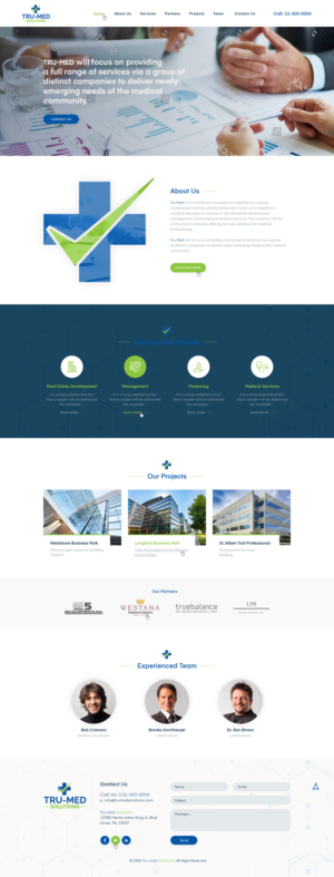 Wordpress Web Design & Coding for trumedsolutions.ca | Web Design by Ved Web Services