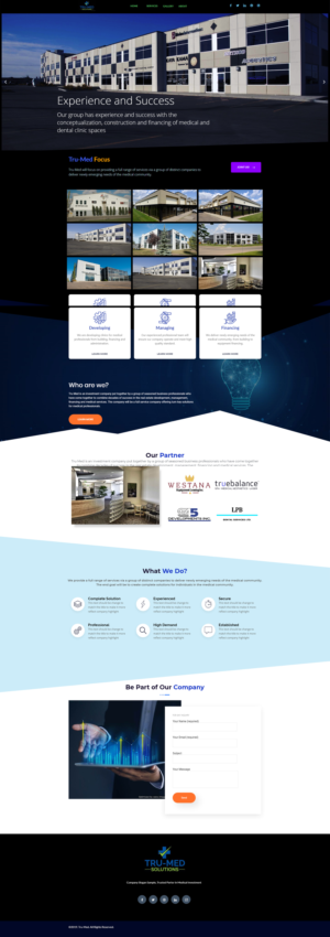 Web Design by oasegrafis for this project | Design #24242179