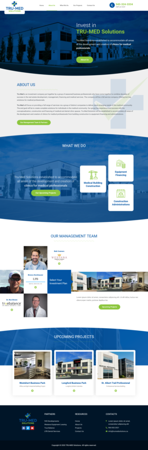 Web Design by WP Cube for this project | Design #24198976