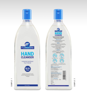 Design a label for sanitizer brand | Etikett-Design von ARTOGRAPHY