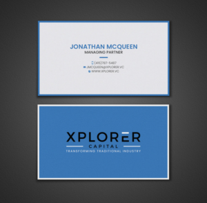 Business card for exciting VC company | Business Card Design by chandrayaan.creative