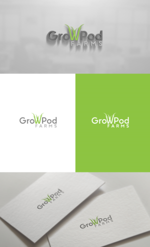 Growpod Farms | Logo Design by GLDesigns