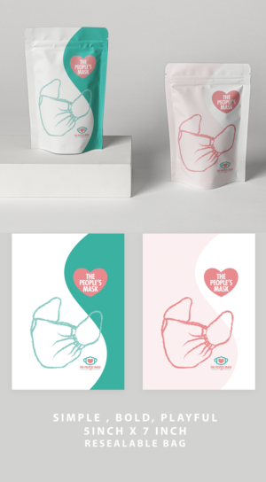 Packaging Design by saurov2012 for The Peoples Mask Corp. | Design #24240932