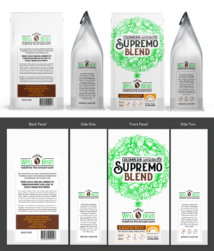 Modern, Funky, High-End Coffee Packaging Design | Packaging Design by SAI DESIGNS