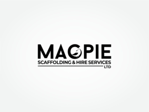 Magpie Scaffolding and Hire Services Ltd | Logo Design by Robby SC