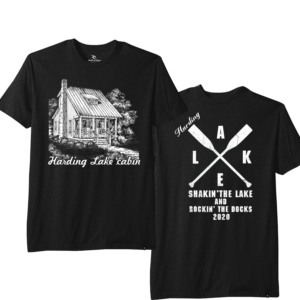 Harding Lake cabin | T-Shirt-Design von creative gravity