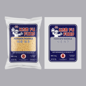 fresh noodle packaging  | Packaging Design by RenCan