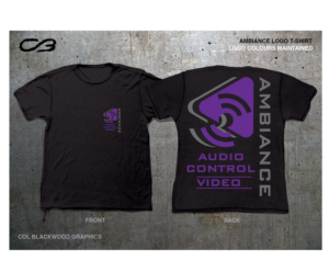 New T-shirt Design Project for AV integration company | T-shirt Design by Col 3