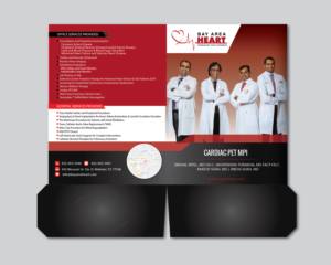 Bay Area Heart Marketing Folder | Broschüren-Design von alex989