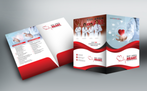 Bay Area Heart Marketing Folder | Broschüren-Design von rkailas