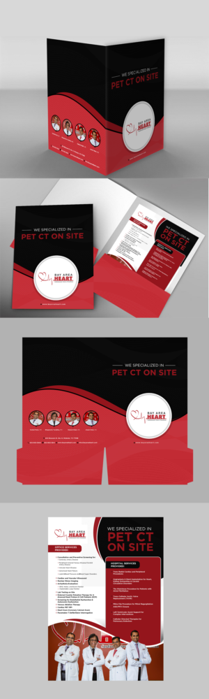 Bay Area Heart Marketing Folder | Broschüren-Design von Deepak_9_Malhotra