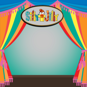 Backdrop for Silly Jilly the Clown | Grafik-Design von jancon 2