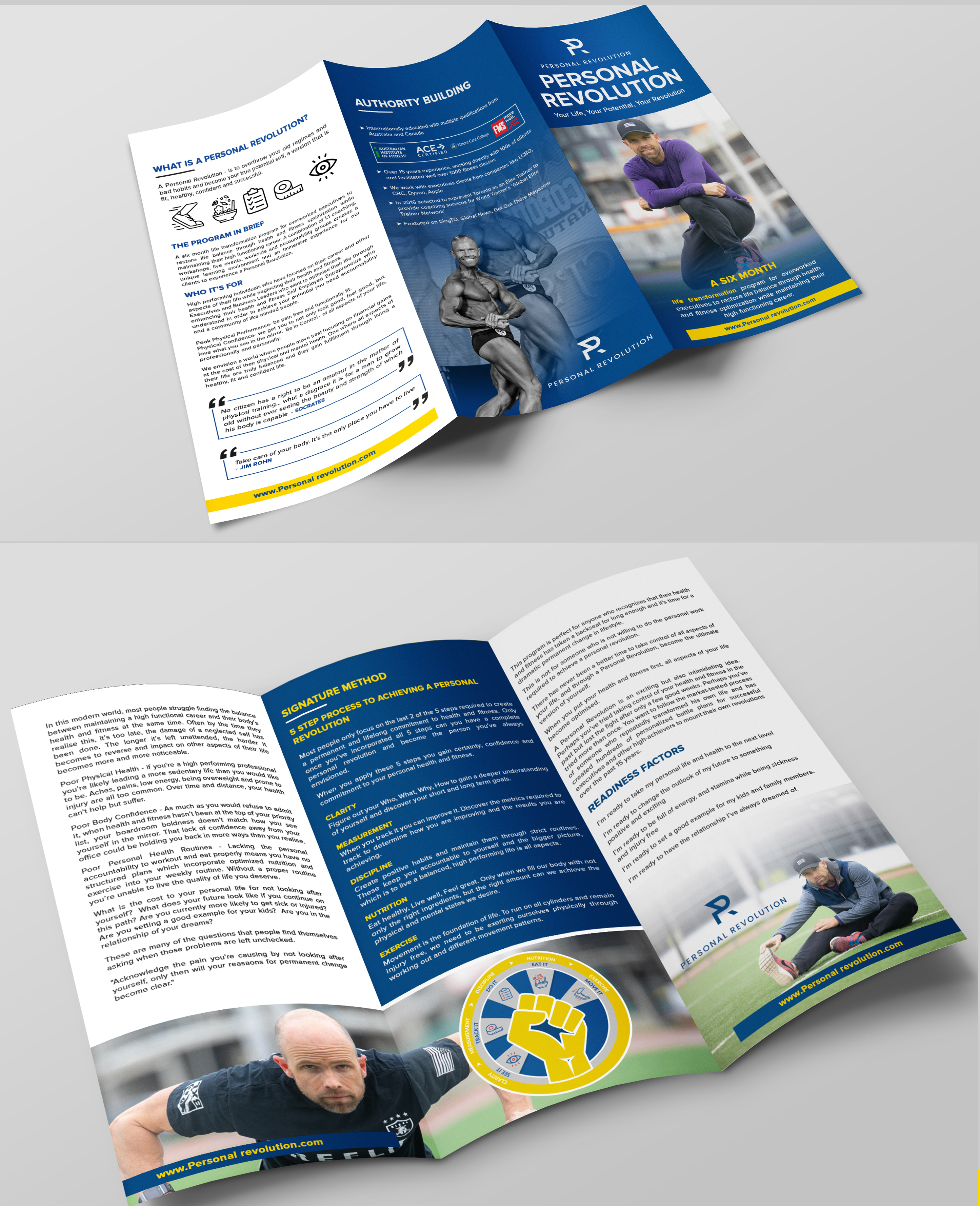 Brochure Design by LAXMI DESIGNHUB for Personal Revolution | Design #24310054