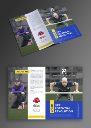 Brochure for a six month Life Transformation program for executives | Broschüren-Design von ecorokerz