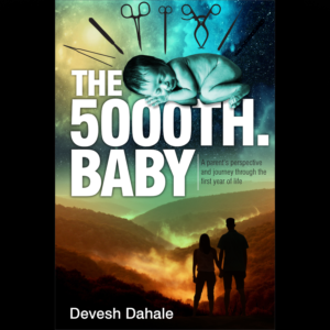 The 5000th. Baby | Book Cover Design by ARO