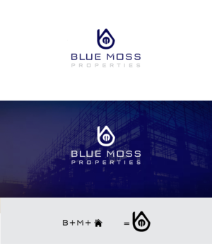 Logo-Design von Satish 9 für Blue Moss Properties, LLC | Design #24294130