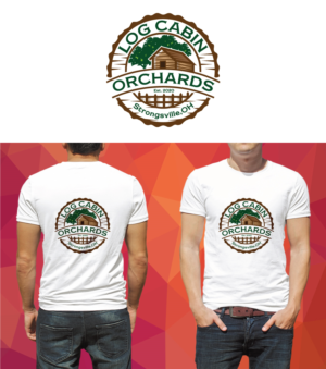 Log Cabin Orchards | Logo-Design von Graphic Bricks