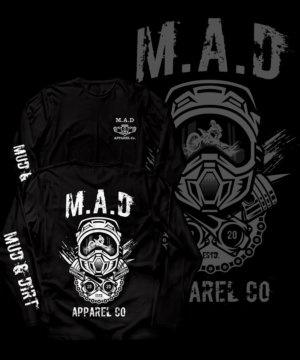 M.A.D Apparel Co. | T-shirt Design by StudioD™