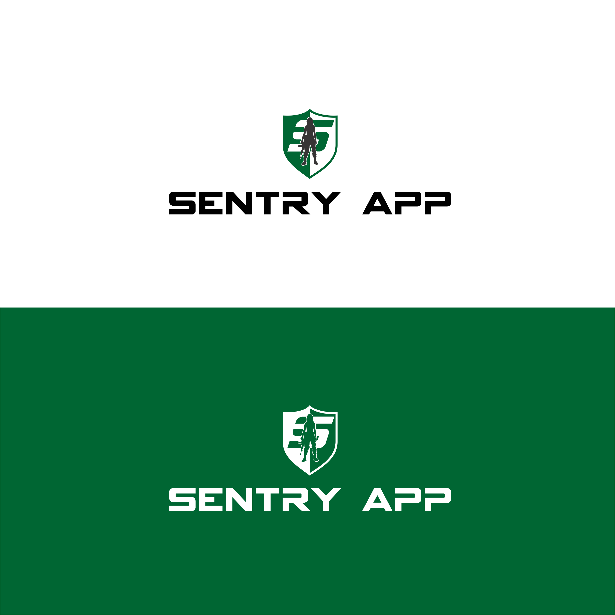 Logo Design by Anis Fitriah for Sentry App | Design #24336758