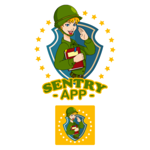 Logo Design by cahayafatimah for Sentry App | Design #24309665