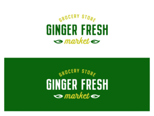 Ginger Fresh Market | Logo Design by wonderland