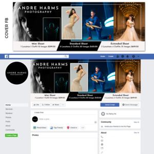 Photographer website, needs Facebook design. (updated details in brief.) | Facebook-Design von TSU Creations