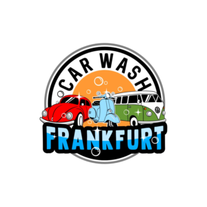 On our logo design we want you to despict 3 vehicles: vw beetle, vw bully and a vespa scooter...with our name : Car Wash Frankfurt on it....the logo must be in cartoon type... maybe all 3 in different colours (red/green/blue??) Above the picture the wording: Car Wash and below the picture Frankfurt ???? Maybe you have a better idea..? Any suggestions or cool ideas are welcome: we welcome all cool ideas.. | Logo Design by ddnsycrowd