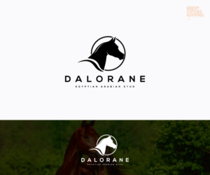 Dalorane Egyptian Arabian Stud | Logo Design by step forward 2