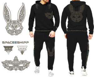 Spaceeshipp - Mask (apparel design) | T-Shirt-Design von alpino