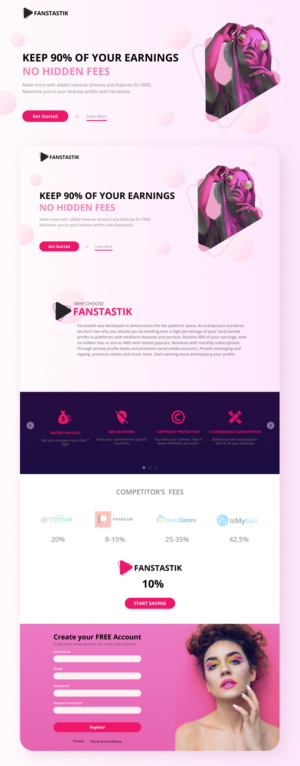 Landing Page Design by rajdhamecha