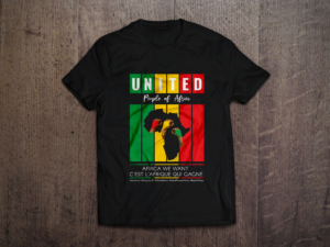 United People of Africa  | T-Shirt-Design von Pinky 