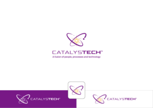 CatalysTech  (Optional tag line: Connecting people, processes and technology) | Logo Design by ~idiaz~