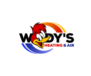 Woody's Heating & Air | Logo-Design von sangeloenriquez