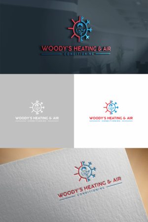 Woody's Heating & Air | Logo-Design von ZiangArt_Studio