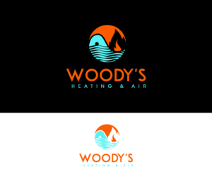 Woody's Heating & Air | Logo-Design von GoodTimes$$$