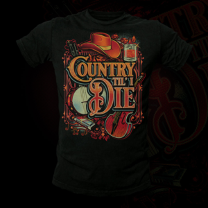 Country music apparel store looking for t-shirt design | T-Shirt-Design von EzaiLX