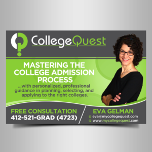 College Admissions Consulting needs a small street facing sign for new office location. | Graphic Design by Designers Hub