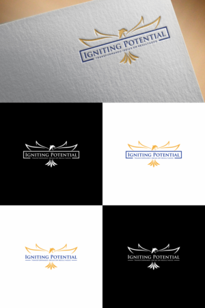 Igniting Potential  / Transformando Ideias em Resultados | Logo Design by ZiangArt_Studio