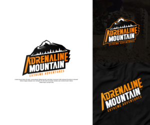 Adrenaline Mountain | Logo Design by GBDESIGN