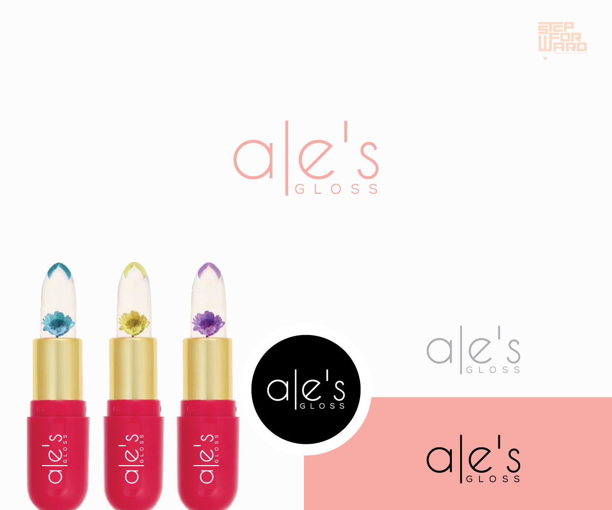 Logo Design by step forward 2 for Ale's gloss | Design #24439250