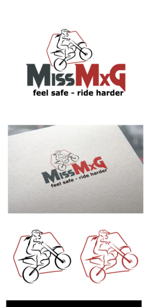 MissMxG - fell safe ride harder as per logo image | Logo-Design von AbhishekkM'24