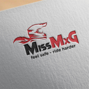 MissMxG - fell safe ride harder as per logo image | Logo-Design von Rusmin Gustamin