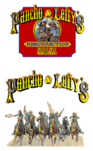 Pancho & Lefty's | Logo Design by Al Pech