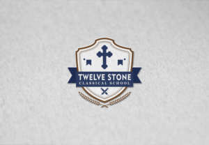 Twelve Stones Classical School | Logo Design by dk_Grafika